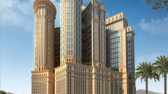 Mecca soon to host the world's largest hotel